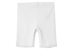 Name It white alyssum shorts biker